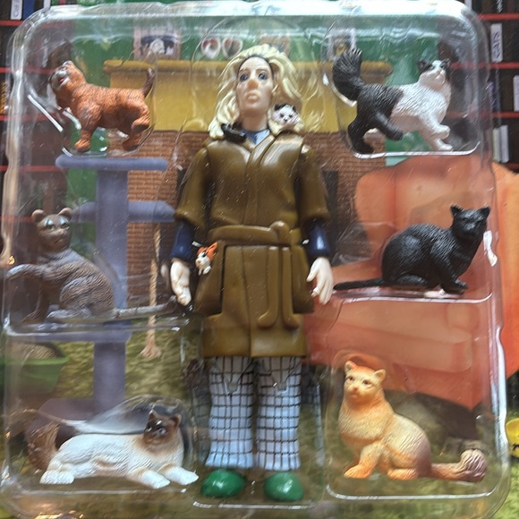 Crazy Cat lady action figure - new in box - Picture 2 of 2